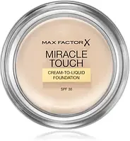 Крем-пудра Max Factor Miracle Touch SPF 30 45 - Warm Almond (Теплый миндаль)