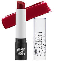 ADEN Кремова помада Creamy Velvet Lipstick 08 Scarlett Heart , 3 г