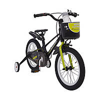 Детский Велосипед с корзинкой и боковыми колесами Royal Voyage 16 дюймов Royal Voyage Shadow ML, код: 7294566