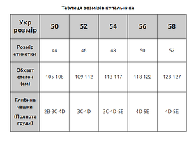 Цілісний купальник з принтом Samegame 112 чорний на 50 52 54 56 58 український розмір, фото 5