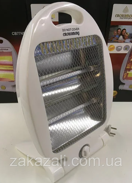 Кварцовий нагрівач Heater CB 7745 Crownberg Quartz 800 Вт