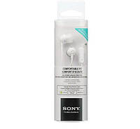Наушники Sony MDR-EX15AP с микрофоном. Новые. Белые