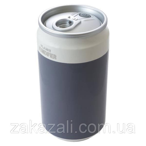 Портативний зволожувач повітря Elite Flame Humidifier (EL-544-6) банка з LED-підсвіткою від USB 200 мл