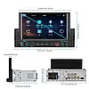 Автомагнітола 1 DIN MP5 PODOFO F170C A3249 Window CE Bluetooth сенсорний екран 6.2" вхід під камеру, фото 4