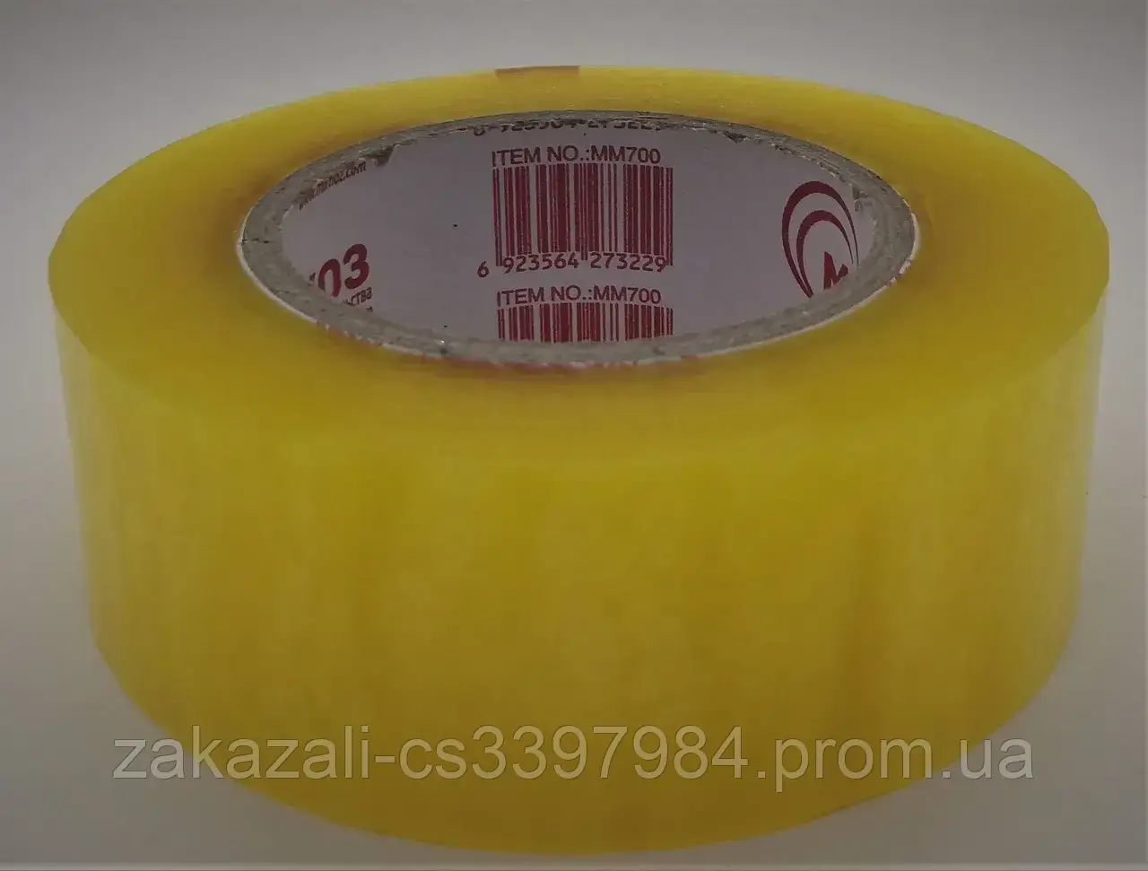 Прозорий пакувальний скотч 700 метрів, фото 1