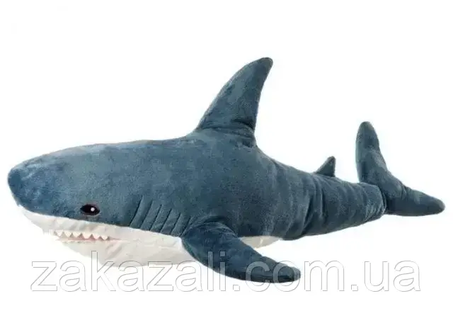 М'яка іграшка Плюшева Акула Shark doll 49 см Подушка акула подушка обійми Top R