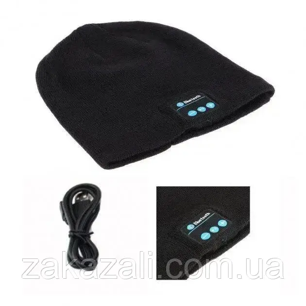 Шапка с bluetooth наушниками SPS Hat BT, фото 1