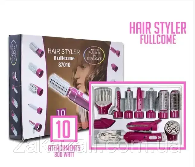 Стайлер 10 в 1 Hair Styler 87010 багатофункціональний фен