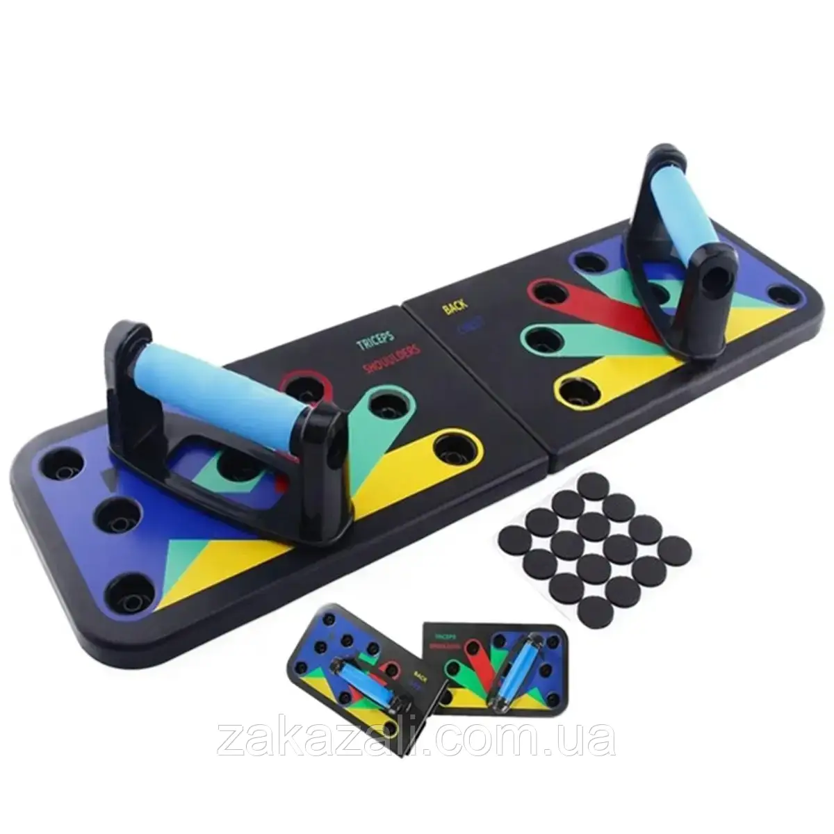 Дошка для віджимань 14 в 1 Foldable push up board, упори для віджимань, складана дошка для віджимань