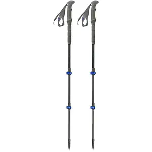 Трекінгові телескопічні палиці Pinguin Carbon FL Foam (Blue), 100-135 см