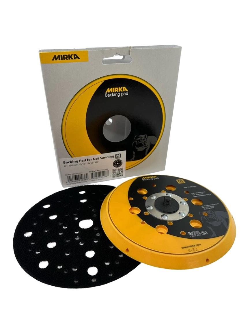 Підошва  шліфувальна 150мм 5/16" 48 отв середньої жорсткості MIRKA (8292605011)
