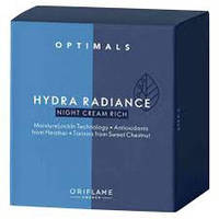 Зволожуючий нічний крем для сухої шкіри Optimals Hydra Radiance