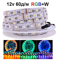 Светодиодная лента LEDTech RGBW 5050 12V ip20 60led/m многоцветная. Четыре в одном. Премиум