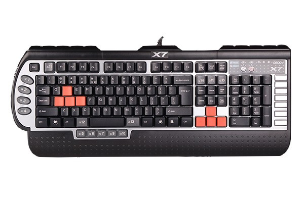 Клавіатура A4Tech X7 G800V Black, фото 1