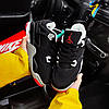 Зимові кросівки Nike Air Jordan Retro 4 Winter на хутрі Найк Джордан IV Ретро чорні червоним жіночі чоловічі підліткові, фото 9