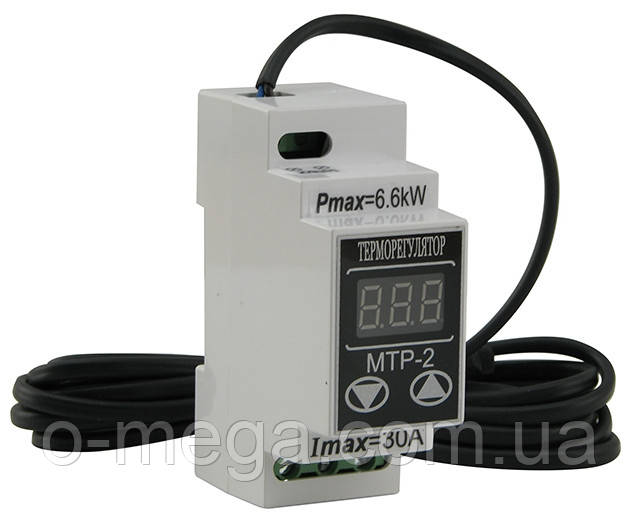 Терморегулятор МТР-2 цифровий 30A для інкубатора DIN, фото 1