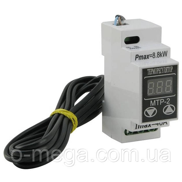 Терморегулятор МТР-2 цифровий 40A для інкубатора DIN, фото 1