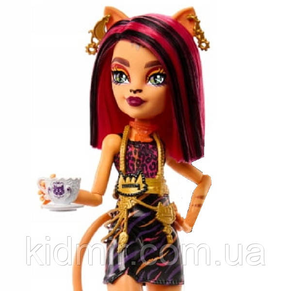 Монстр Хай Торалей Страйп Лялька Monster High Skulltimate Secrets: Neon Frights Toralei Stripe HNF80