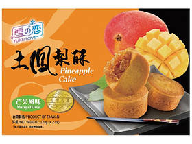 Десерт Yuki&Love Pineapple Cake Mango Taste 120g