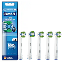 Сменные насадки Oral-B Pro Precision Clean 5 шт для электрической зубной щётки Braun vitality оралби насадка