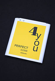 Акумулятор для телефону Samsung J1/J100 (J1/BE-BJ100CBE) 4you PERFECT