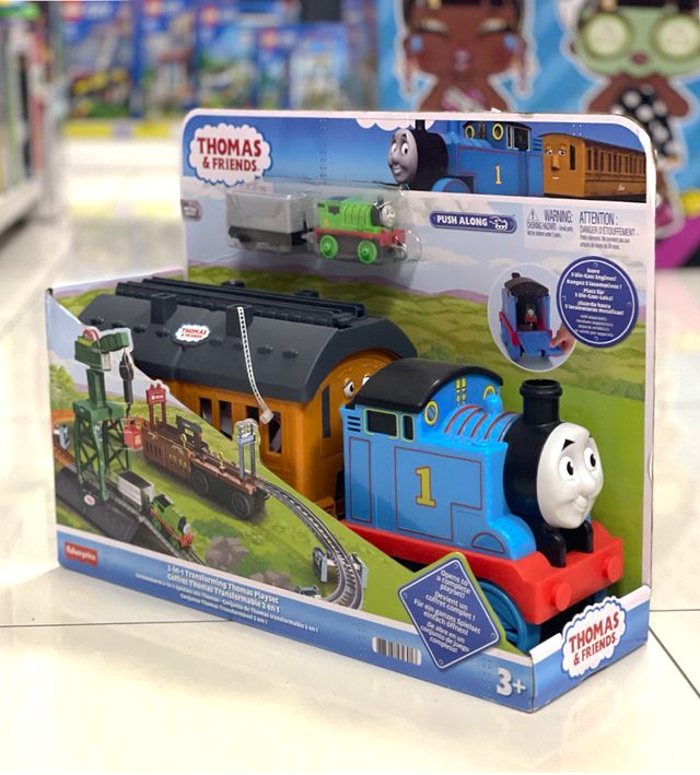 Thomas and Friends Паровозик Томас і друзі. Залізниця Трансформер 2-в-1 Fisher-Price Thomas & Friends 2-in- 1