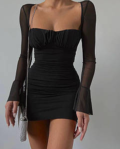 Жіноча стильна молодіжна сукня новинка 2024