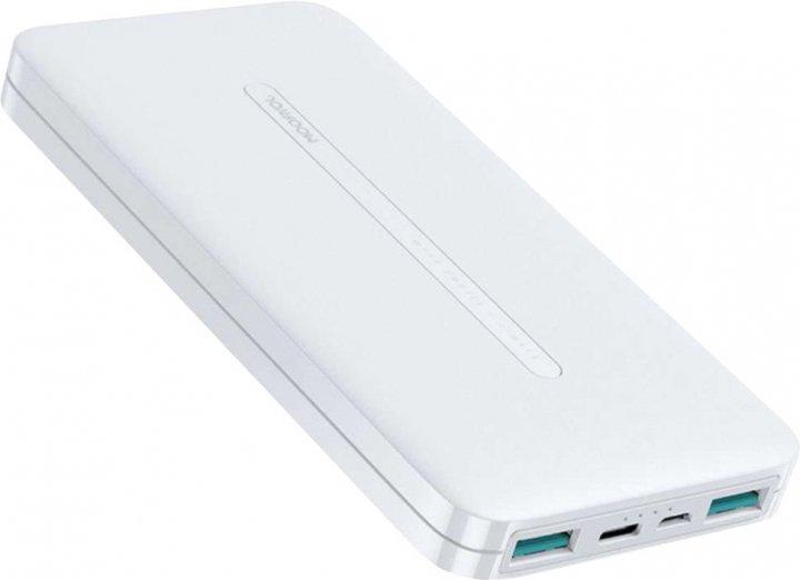 Зовнішній акумулятор повербанк JOYROOM 10000 mAh White (JR-T012-white)