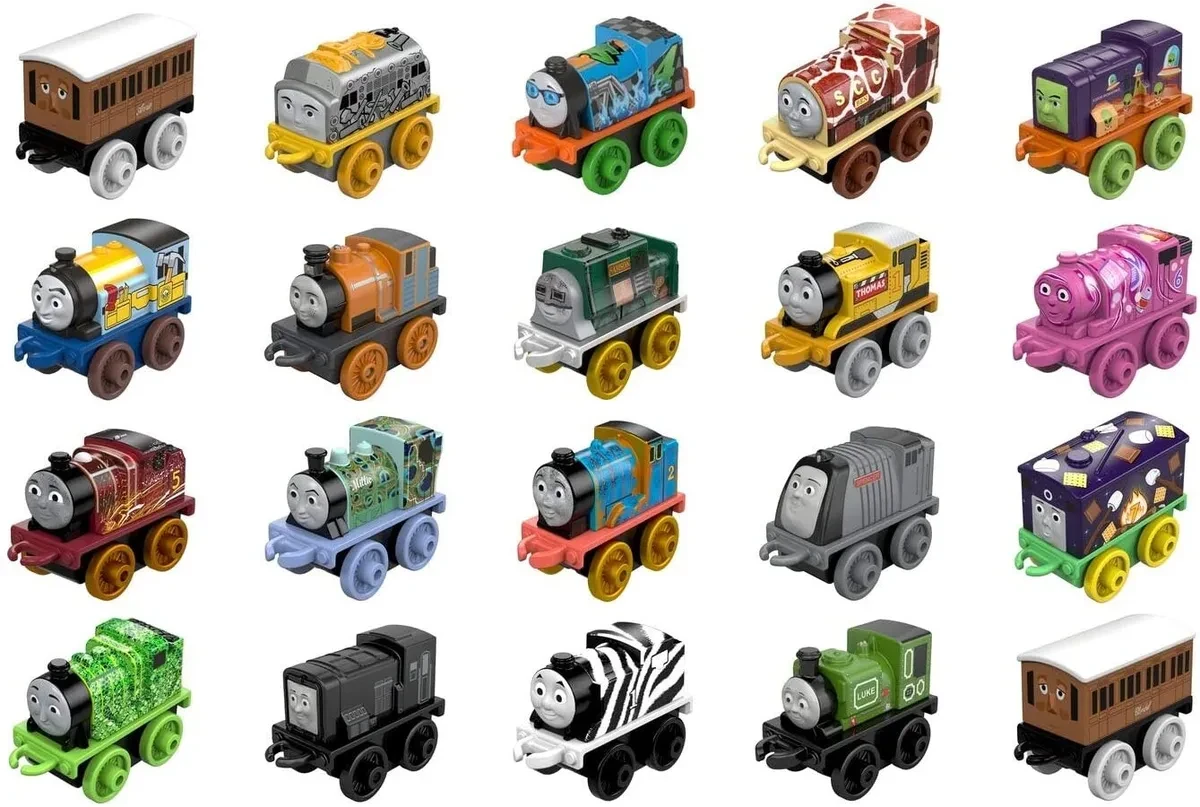 Thomas and Friends Паровозик Томас і друзі колекційний набір із 20 міні паровозиків Fisher Price