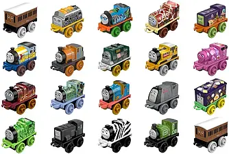 Thomas and Friends Паровозик Томас і друзі колекційний набір із 20 міні паровозиків Fisher Price