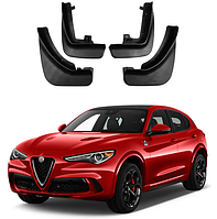 Брызговики для авто комплект 4 шт Alfa Romeo Stelvio 2017- 2023 ( передние и задние) AVTM