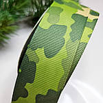 Репсова стрічка камуфляжна, 2.5 см, фото 3