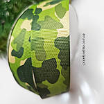 Репсова стрічка камуфляжна, 2.5 см, фото 2