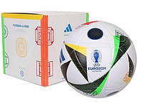 Мяч футбольный Adidas EURO24 Fussballliebe League BOX IN9369 (размер 5)