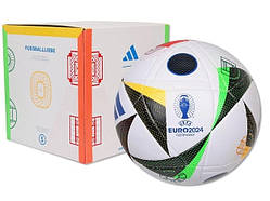 М'яч футбольний в коробке Adidas EURO24 Fussballliebe League BOX IN9369 (розмір 5)