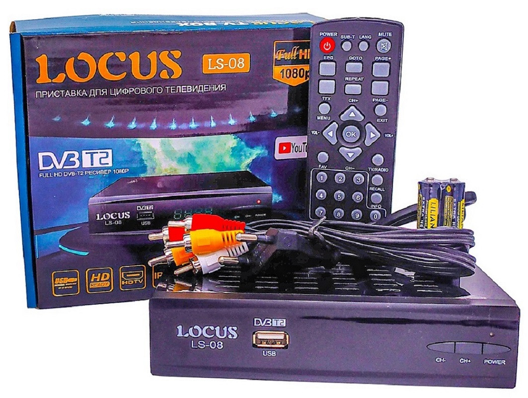 Тюнер T2 Locus LS-08 металевий корпус