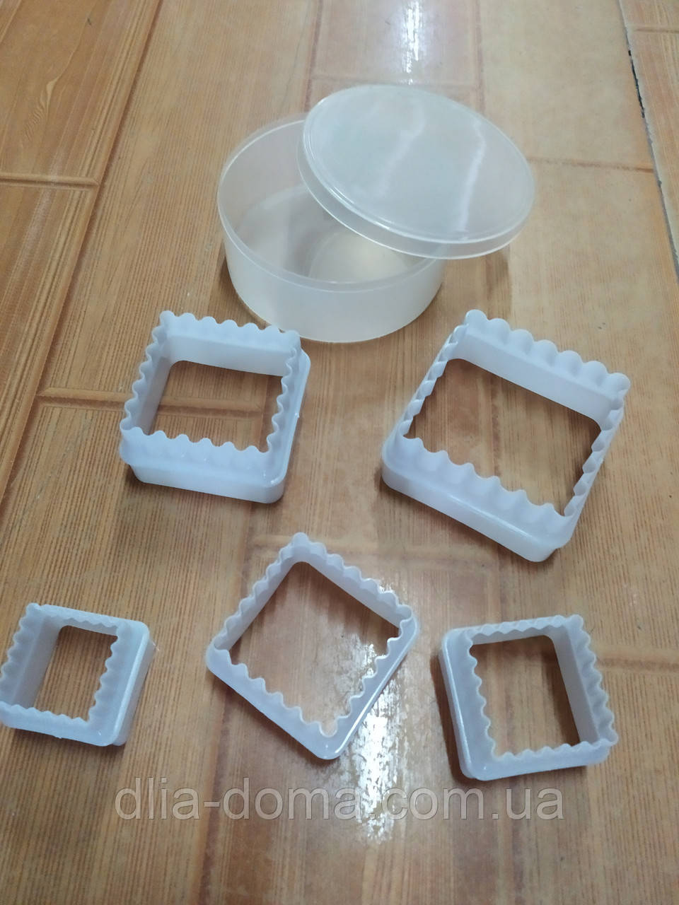 Набор 1/5 квадратных форм для выпечки и десертов в коробке 13500, фото 1