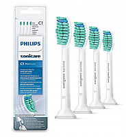 Насадки для електричної зубної щітки Philips Sonicare ProResults C1 HX6014/07 4шт. (насадки філіпс сонікейр)