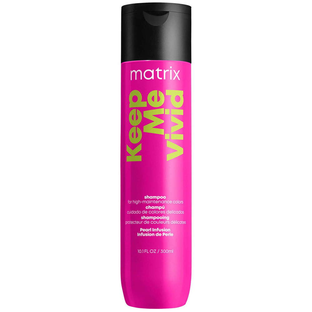 Шампунь Keep Me Vivid для збереження кольору яскравих відтінків фарбованого волосся Matrix Total Results,300ml