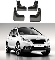 Брызговики для авто комплект 4 шт Peugeot 2008 2013-2019 ( Передние и задние )