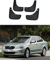 Брызговики для авто комплект 4 шт Skoda Octavia A5 2005-2013 ( Передние и задние )