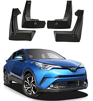 Брызговики для авто комплект 4 шт Toyota C-HR 2015-2023 ( Передние и задние )