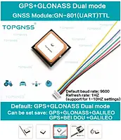 GPS-модуль Topgnss GN-801 NEO-M8N