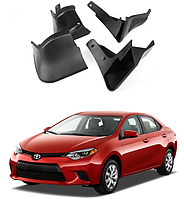 Брызговики для авто комплект 4 шт Toyota Corolla 2013-2019 ( Передние и задние )