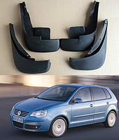 Брызговики для авто комплект 4 шт Volkswagen Polo хетчбек 2004-2008 (Передние и задние)