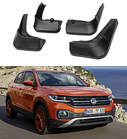 Брызговики для авто комплект 4 шт Volkswagen T-Cross 2019-2023 (Передние и задние)