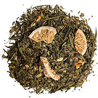 Зеленый ароматизированный рассыпной чай Лемон-пай 250 г