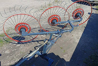 Тракторні сіноворошилки граблі сонечко на 3 колеса