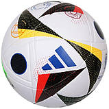 М'яч футбольний Adidas EURO24 Fussballliebe League BOX IN9369 (розмір 5), фото 3