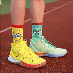 Eur36-46 різнобарвні NIKE KYRIE 5 SpongeBob Squidward чоловічі жіночі баскетбольні волейбольні